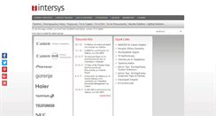 Desktop Screenshot of intersys.gr